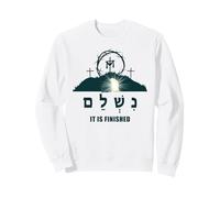 It is Finished - Hebrew Passover Easter Jesus Empty Tomb Sudadera