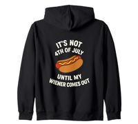 It Is Not 4th of July Until My Wiener Comes out Broma BBQ Sudadera con Capucha