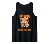 It is Not My Fault You Thought I Was Normal; figura de vaca Camiseta sin Mangas