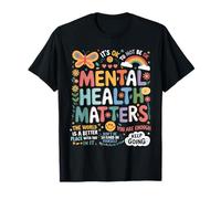 It Is Ok To Not Be Ok Mariposa Arcoiris Apoyo Salud Mental Camiseta