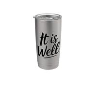 It Is Well Vaso térmico de acero inoxidable de doble pared
