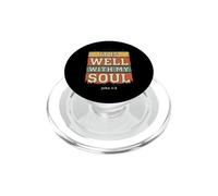 It Is Well with My Soul John 1 2 Versículo de la Biblia PopSockets PopGrip para MagSafe