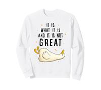 It is What it is and it is Not Great Funny Silly Goose Meme Sudadera