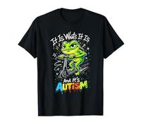 It is What It is and It's Autism Funny Autism Camiseta
