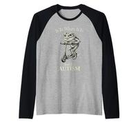 It is What It is and It's Autism Funny Autism Camiseta Manga Raglan