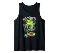 It is What It is and It's Autism Funny Autism Camiseta sin Mangas