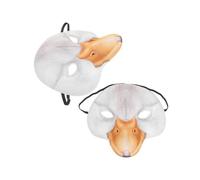 It looks like you're sharing a product title for an **EVA animal cosplay mask**, specifically a **duck face half mask** intended for **Halloween,