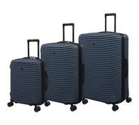It Luggage Precursor Titan Hardside 8 Wheel Expandable Spinner Set de 3 Piezas, Azul Mayólica, Large, Precursor Titan Hardside 8 Wheel Expandable Spinner Set de 3 Piezas