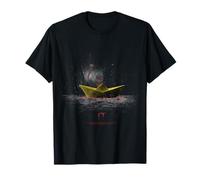 It Movie 2025 Pennywise Enigmático Barco de Papel Camiseta