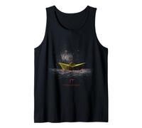 It Movie 2025 Pennywise Enigmático Barco de Papel Camiseta sin Mangas