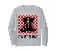 It Must Be Love 2 Tone Ska Music Checkerboard Manga Larga