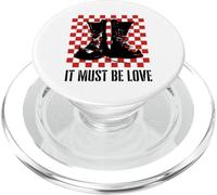 It Must Be Love 2 Tone Ska Music Checkerboard PopSockets PopGrip para MagSafe