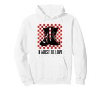 It Must Be Love 2 Tone Ska Music Checkerboard Sudadera con Capucha