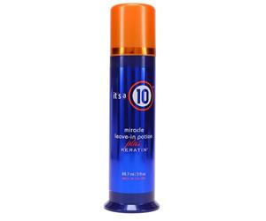It’s a 10 Miracle Leave-In Potion Plus Keratin 88,7ml - Acondicionador sin enjuague con queratina - Reparación profunda, protección térmica y brillo para todo tipo de cabello