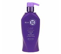 It’s a 10 Miracle Silk Shampoo (295 ml) - champú de cuidado sedoso con proteína de seda - limpia suavemente, protege el color, fortalece y aporta brillo - para un cabello suave y manejable