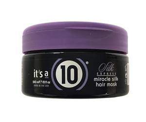 It’s a 10 Silk Express Miracle Silk Hair Mask 240ml - Mascarilla intensa con proteína de seda para brillo, suavidad extrema y reparación profunda