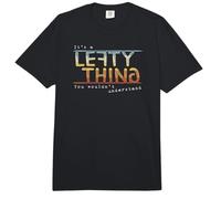 It’s A Lefty Thing Retro Zurdo Apreciación Broma Divertida Comfort Colors Adult Heavyweight T-Shirt