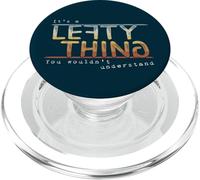 It’s A Lefty Thing Retro Zurdo Apreciación Broma Divertida PopSockets PopGrip para MagSafe