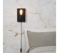 IT'S ABOUT ROMI Aplique de pared Madrid hacia arriba negro