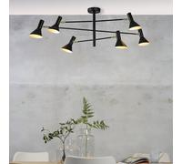 IT´S ABOUT ROMI IT'S ABOUT ROMI Izmir plafón, negro, 6 luces