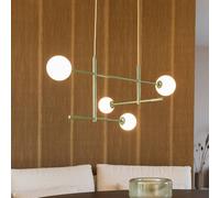 IT´S ABOUT ROMI IT'S ABOUT ROMI Lámpara colgante Copenhagen, verde, cristal, giratoria