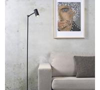 Se trata de Romi Lámpara de Pie Iron Montreux LED - Negro
