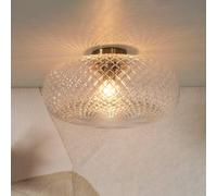 IT´S ABOUT ROMI IT'S ABOUT ROMI Plafón Venecia, transparente, cristal, 44 cm, E27