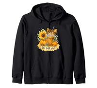 It’s Fall Y’All Iced Coffee Pumpkin Spice Watercolor Sudadera con Capucha