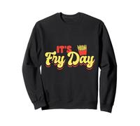 It’s Fry Day Funny French Fries Design Sudadera
