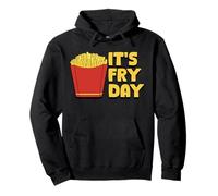 It’s Fry Day Funny French Fries Design Sudadera con Capucha