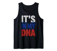 It’s In My DNA Russian Flag Heritage Russia Roots Camiseta sin Mangas