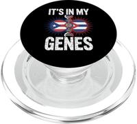 It’s In My Genes Puerto Rican Cuban Roots PopSockets PopGrip para MagSafe