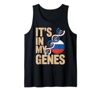 It’s In My Genes Russian Roots Heritage Russia Camiseta sin Mangas