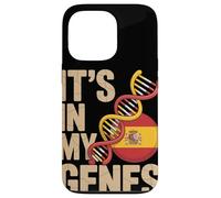 It’s In My Genes Spain Flag Spanish Roots Carcasa para iPhone 13 Pro