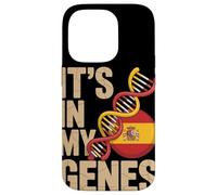 It’s In My Genes Spain Flag Spanish Roots Carcasa para iPhone 14 Pro