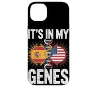 It’s In My Genes Spain USA Flag Spanish Roots American Carcasa para iPhone 14 Plus