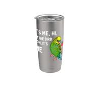 It’s Me, Hi, I’m the Budgie Bird Mom, It’s Me Vaso térmico de acero inoxidable de doble pared