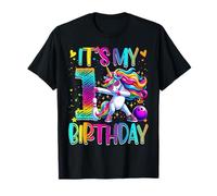 It’s My 1st Birthday Unicorn Outfit for 1 Year Old Girls Camiseta