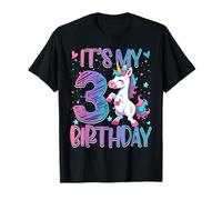 It’s My 3rd Birthday Unicorn Outfit for 3 Year Old Girls Camiseta