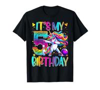 It’s My 5th Birthday Unicorn Outfit for 5 Year Old Girls Camiseta