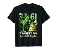 It’s My 61st Birthday St. Patrick’s Day 61 Years Old Party Camiseta