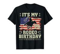 It’s My 73rd Rodeo Birthday Western Rodeo Cowboy Matching Camiseta