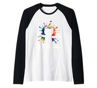 It s My Birthday Party Sonrisa Cara Divertido Lindo Cumpleaños Chico Camiseta Manga Raglan