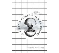 It’s Not a Planet - It’s an Onion! Zeszyt w linię A5 - Humor Sci-Fi: 120 stron | Twarda oprawa | Zeszyt szkolny i biurowy