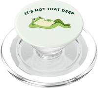 It’s Not That Deep Frog Meme Cute Funny Phone Grip PopSockets PopGrip para MagSafe