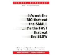 It’s Not the Big That Eat the Small...It’s the Fast That Eat the Slow: How to Use Speed as a Competitive Tool in Business