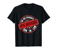 It’s Official I’m The Favorite Son-in-Law | Funny Family Camiseta