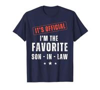It’s Official I’m The Favorite Son-in-Law | Funny Family Camiseta