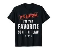It’s Official I’m The Favorite Son-in-Law| Funny Family Camiseta