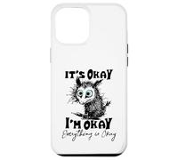 It’s Okay I’m Okay Everything Is Okay Funny Stress Relief Carcasa para iPhone 12 Pro MAX
